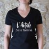 T-shirt L'Artiste de la famille femme