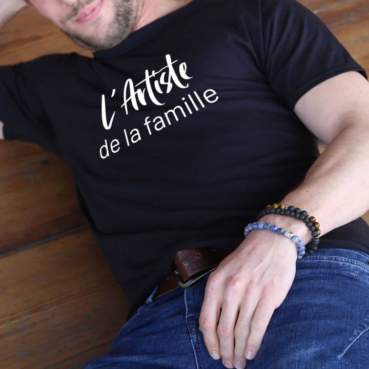 T-shirt Homme L'Artiste de la famille