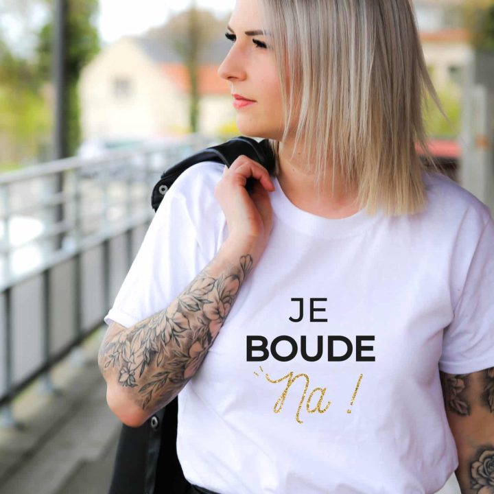 T-shirt Je Boude Na !