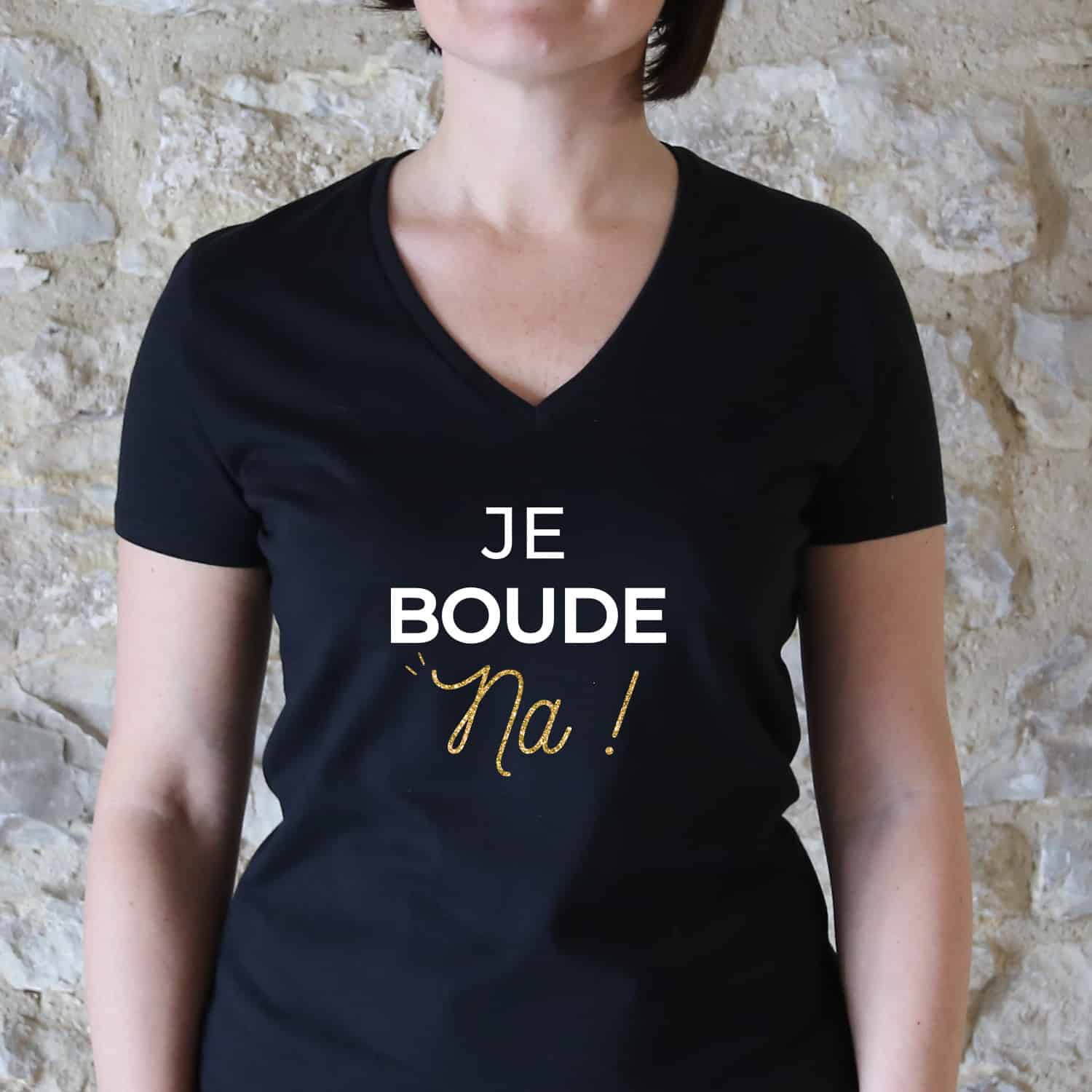 T-shirt Je Boude Na !