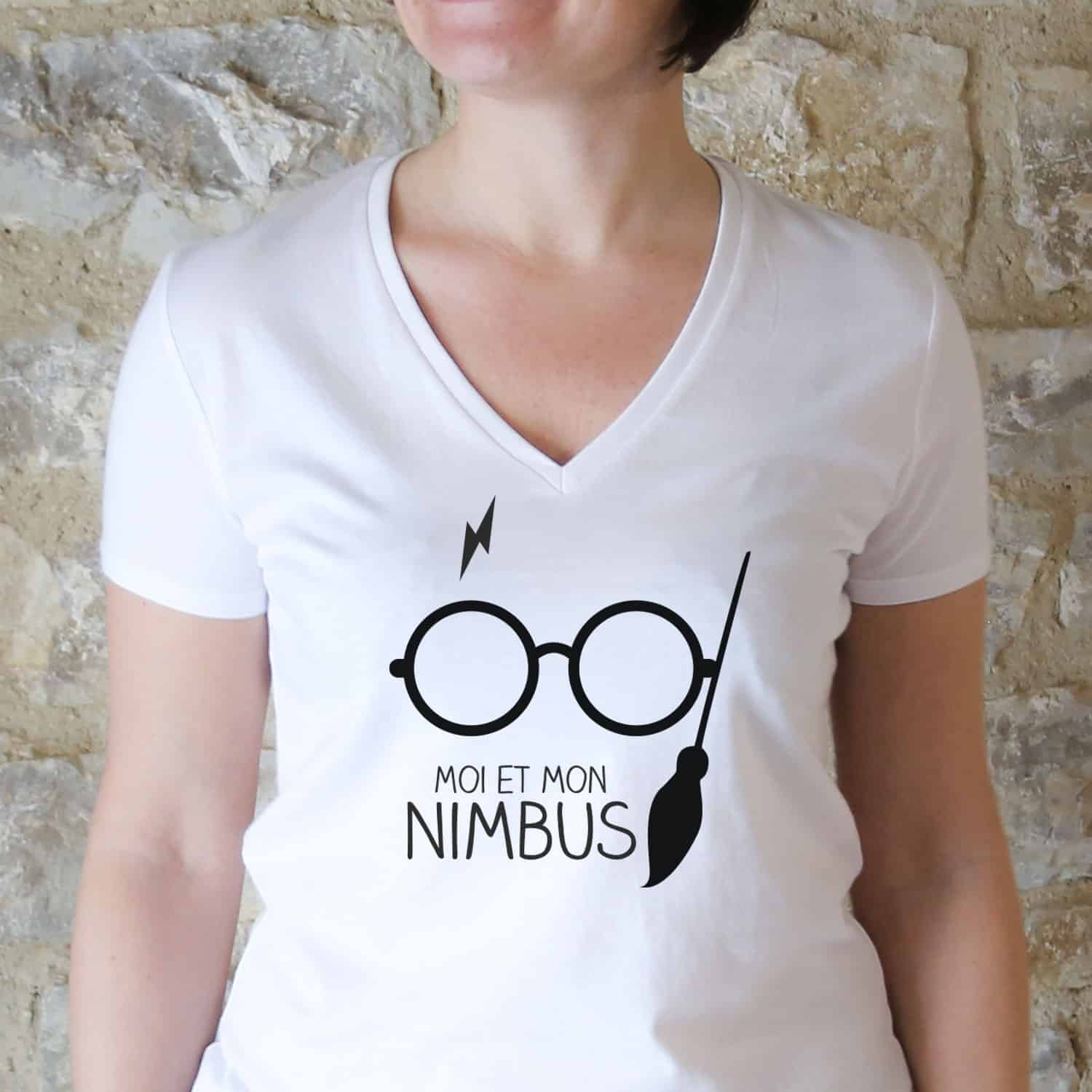 T-shirt Femme "Moi et mon Nimbus"