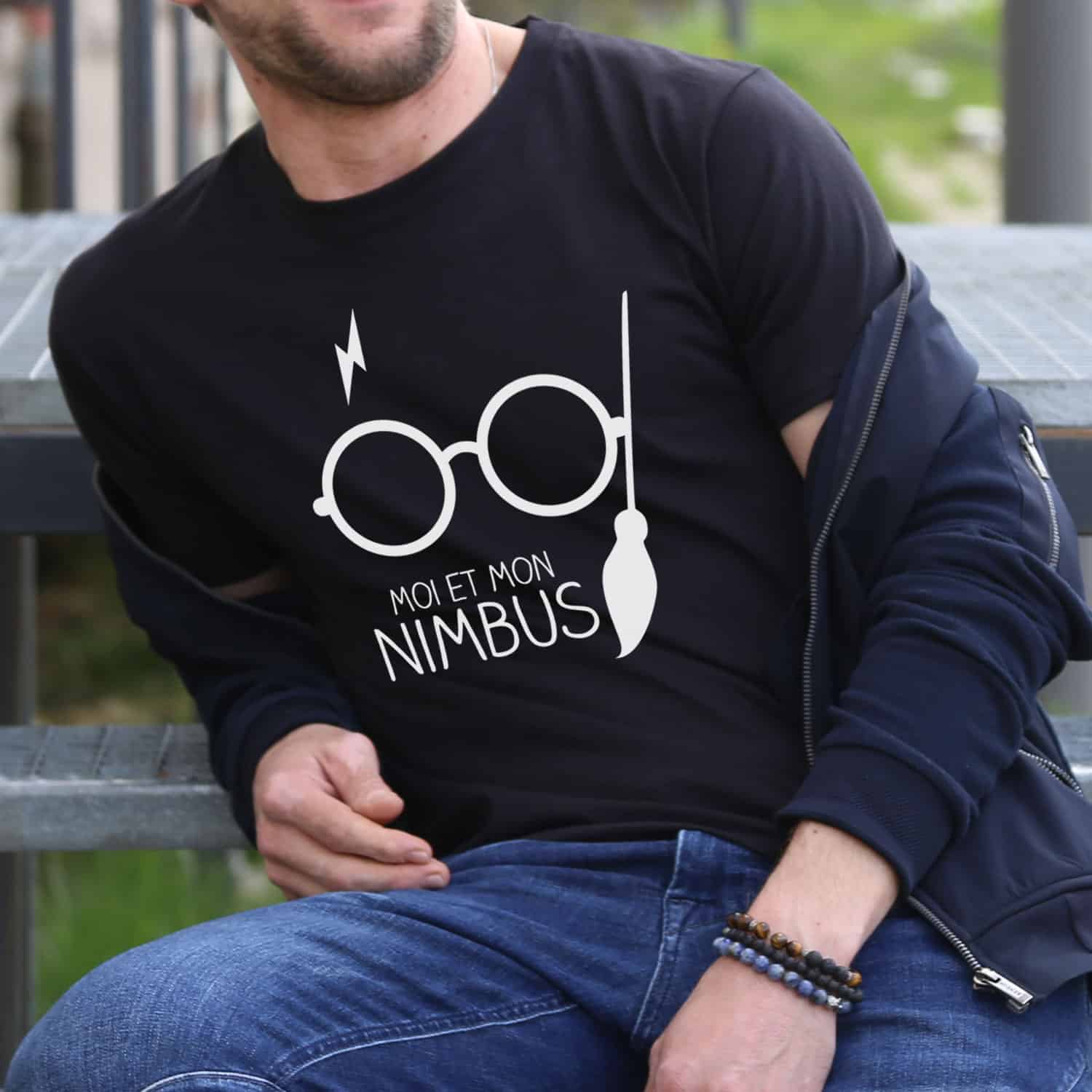 T-shirt Homme "Moi et mon Nimbus"