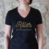 raler col v noir dore