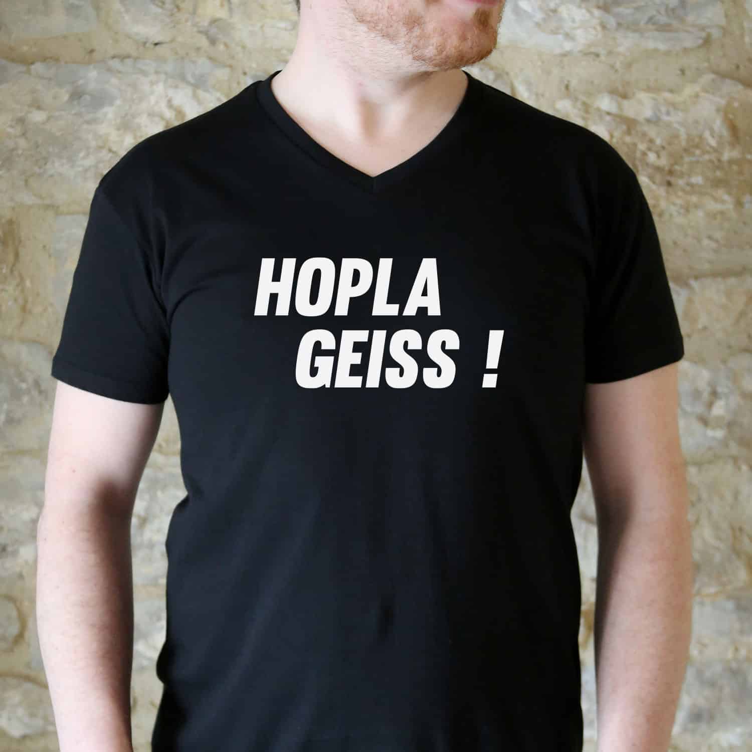 T-shirt Homme "Hopla Geiss"