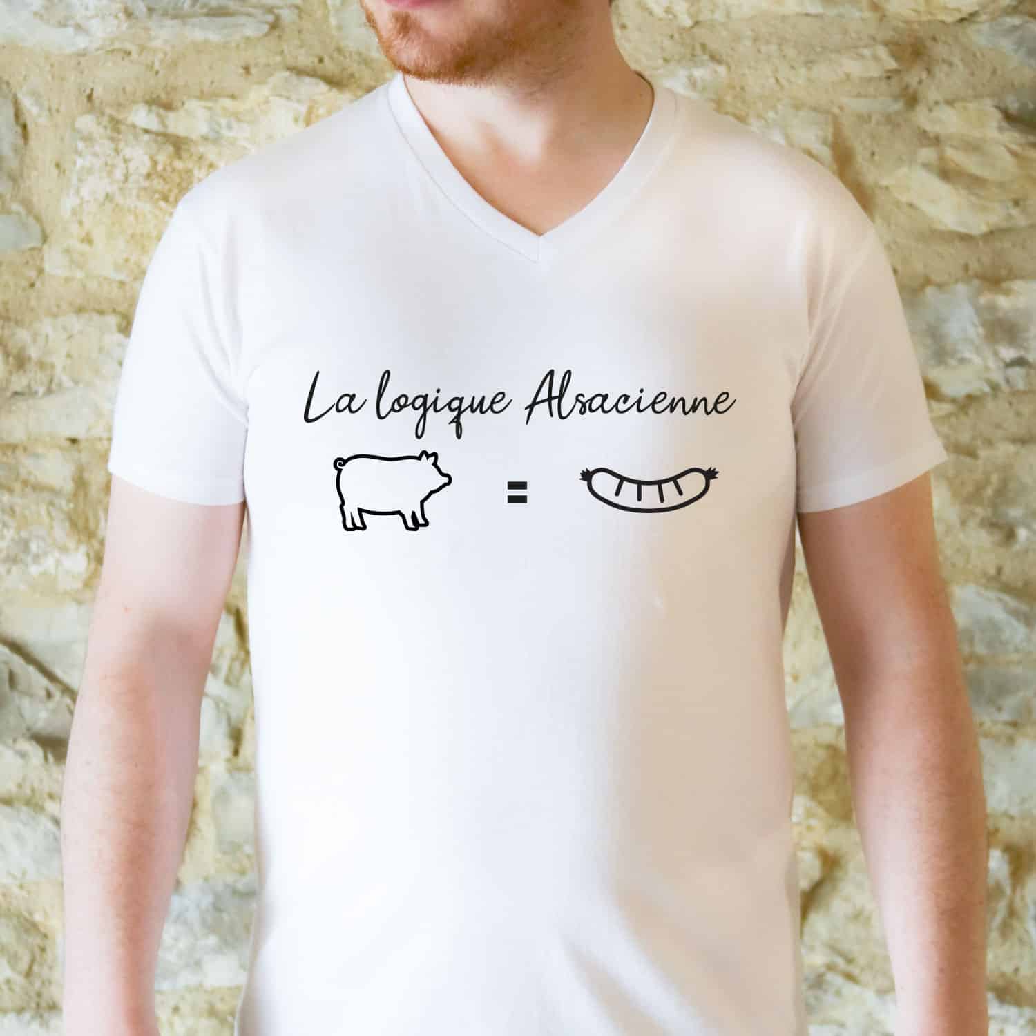 T shirt La Logique Alsacienne Les Bavards