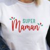 T-shirt Femme "Super Maman"