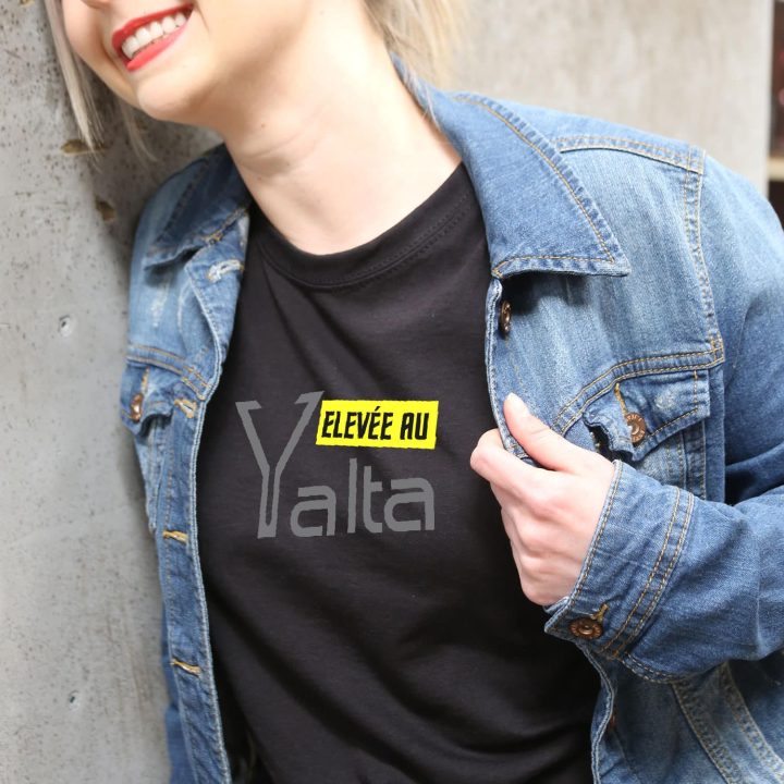 T-shirt élevée au Yalta