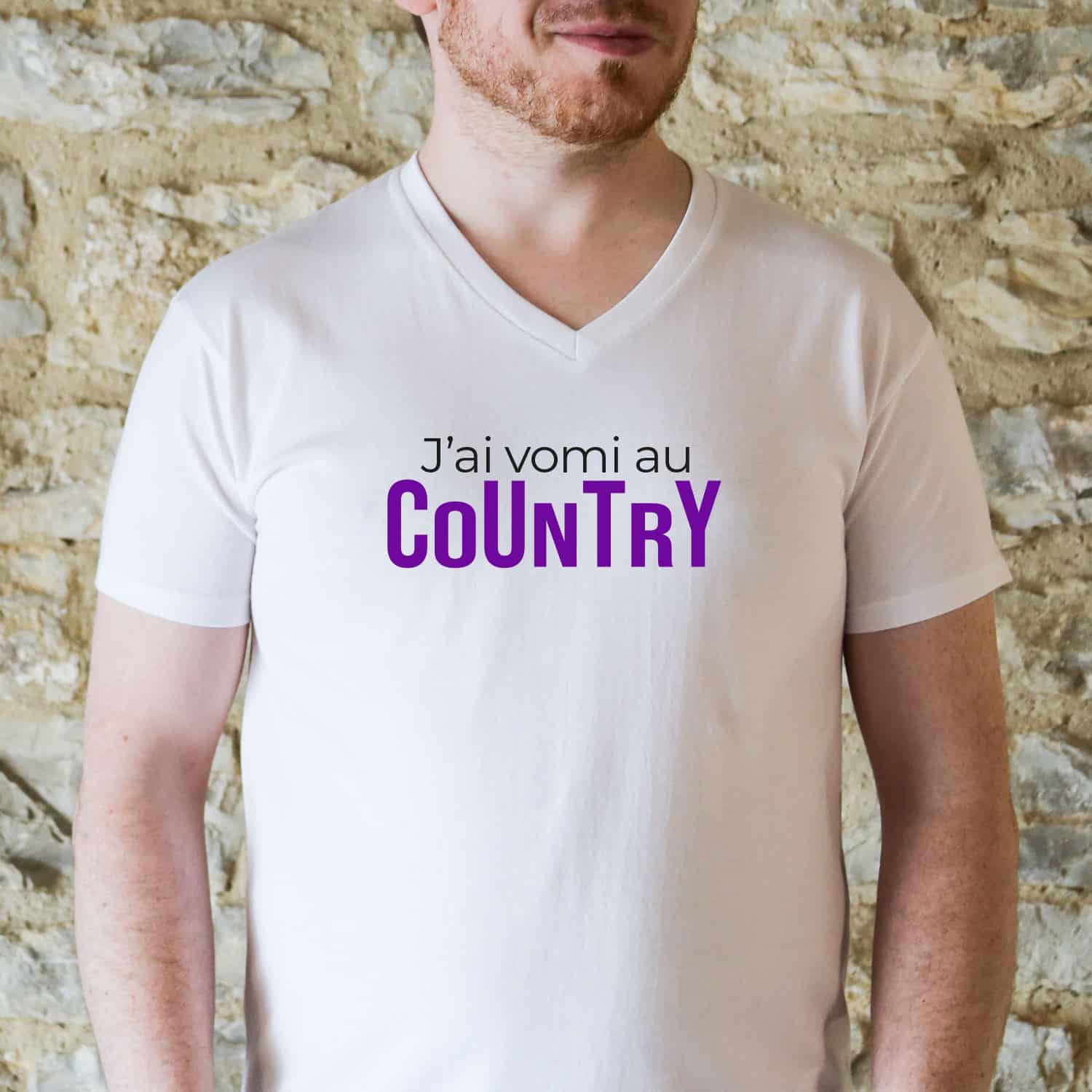 Country colv blanc