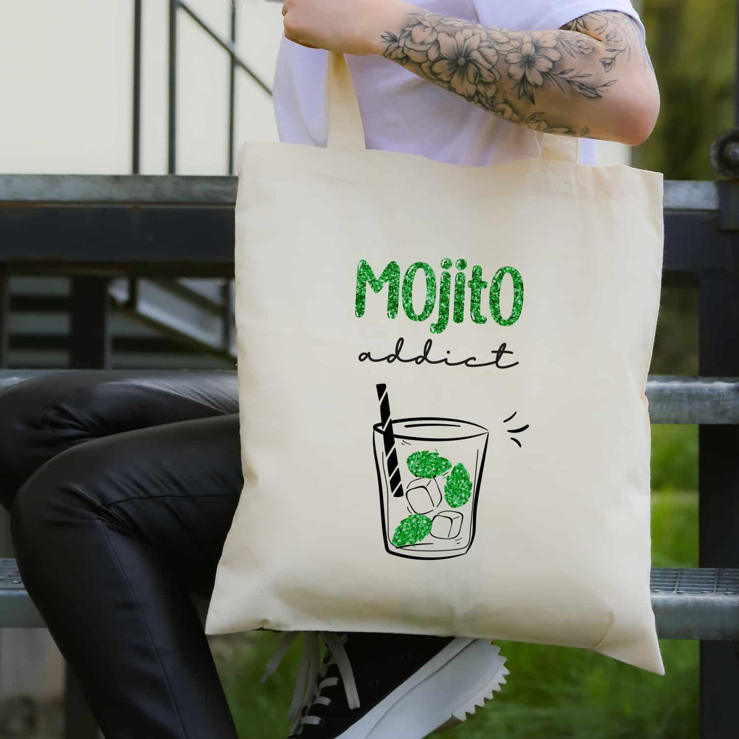 Totebag mojito addict