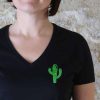 tshirt cactus col v