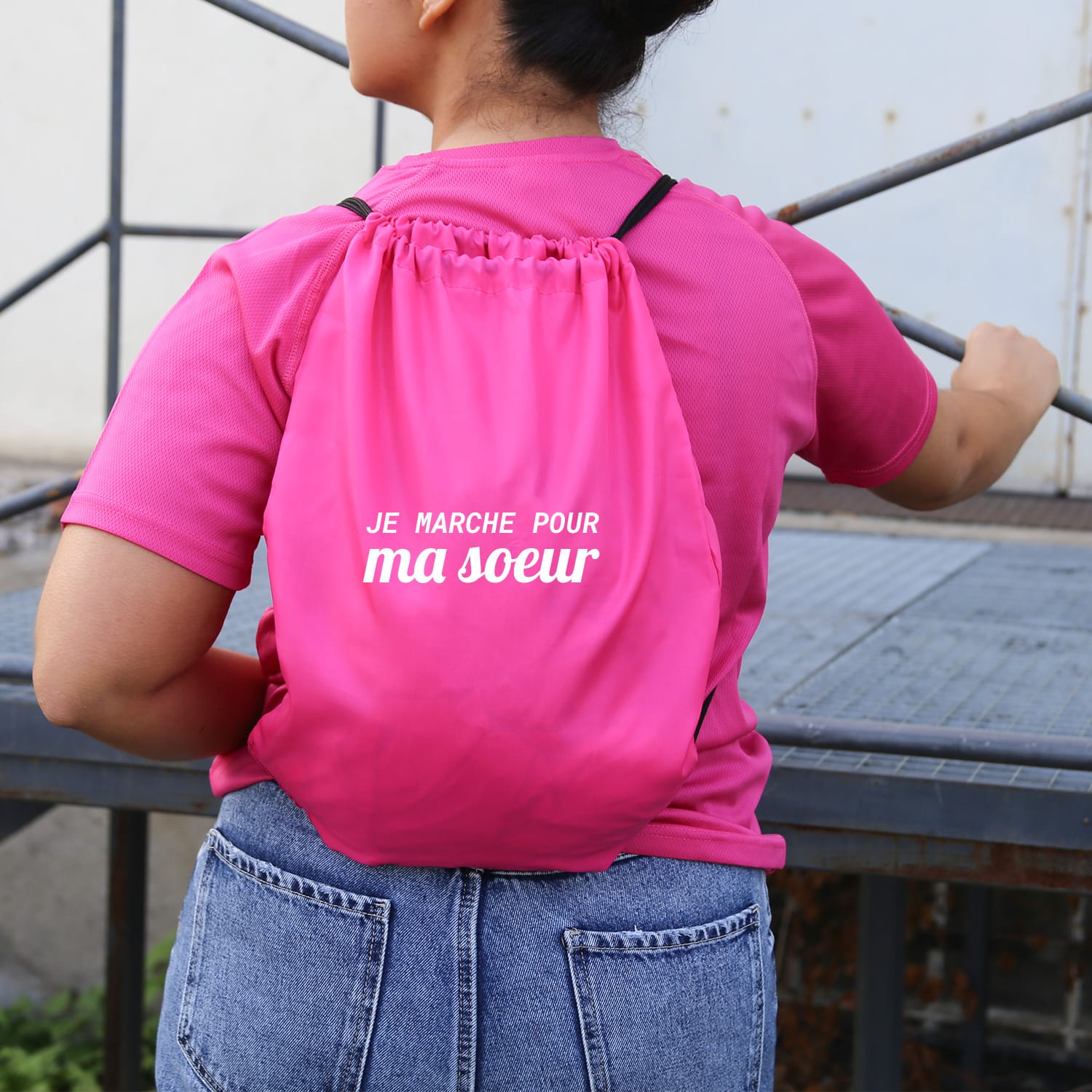 sac je marche pour ma soeur