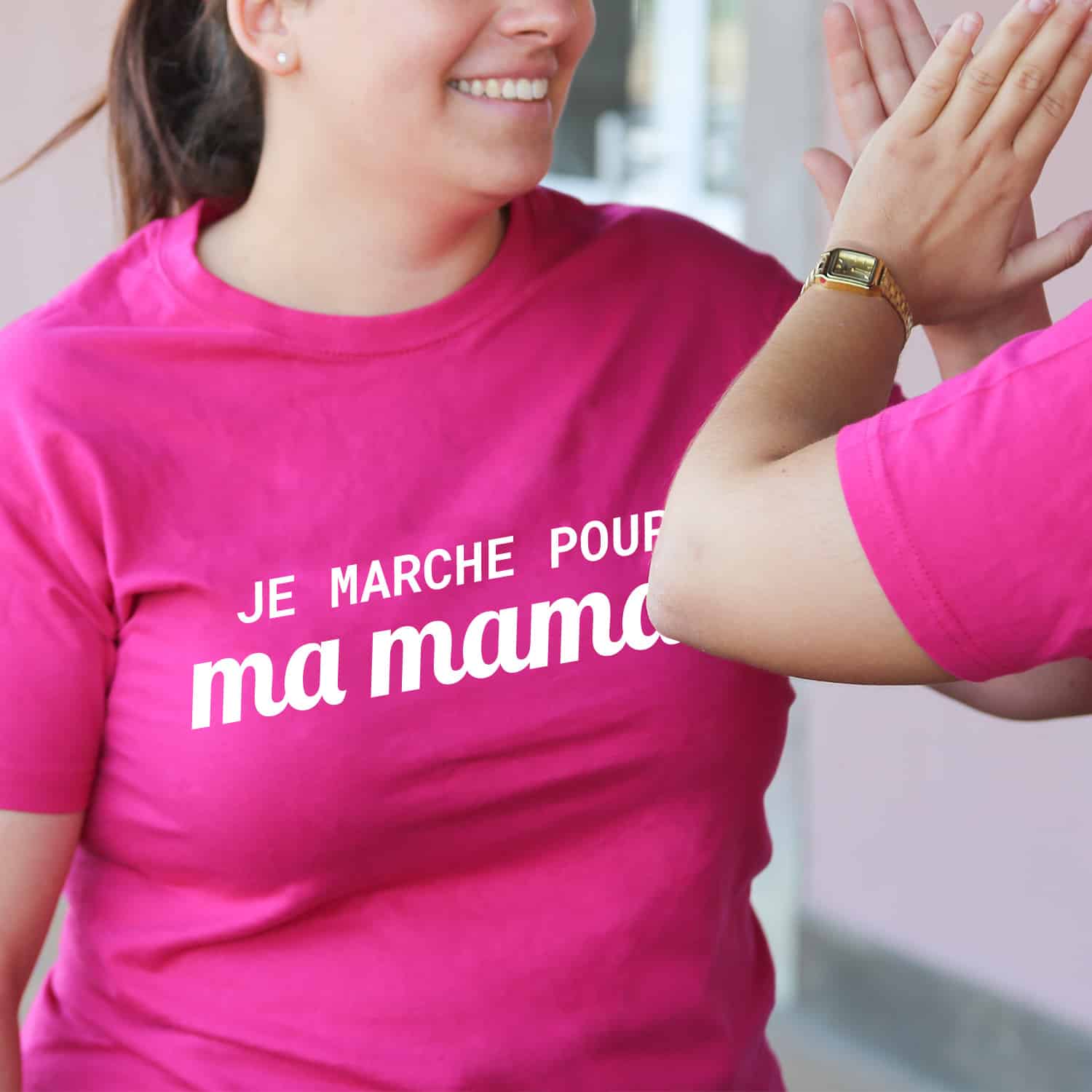 t shirt je marche pour ma maman