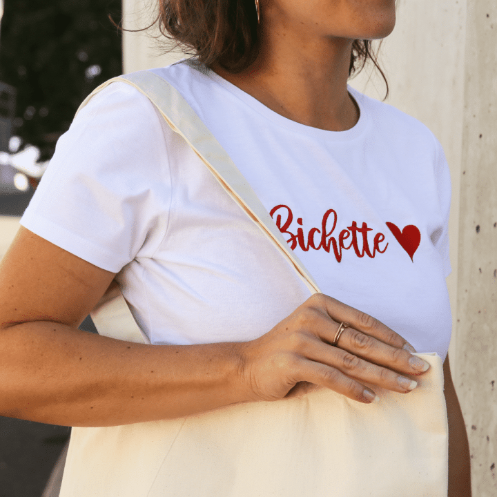 tshirt bichette coeur