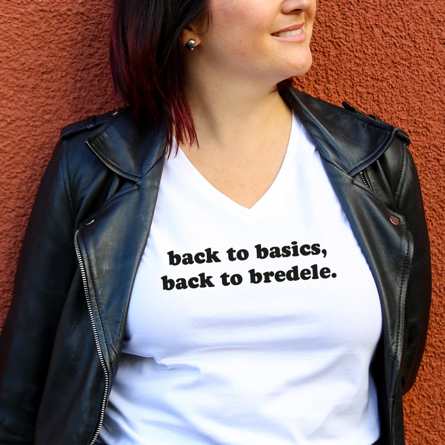 T-shirt Femme Back to Basics, Back to Bredele