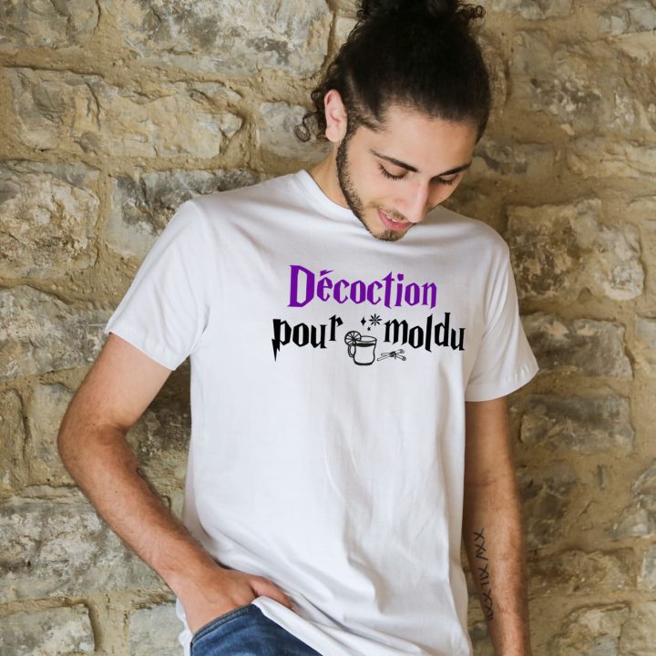T-shirt Homme Décoction pour Moldu