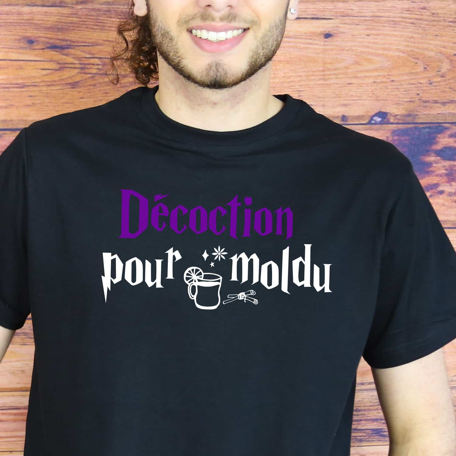 T-shirt Homme Décoction pour Moldu