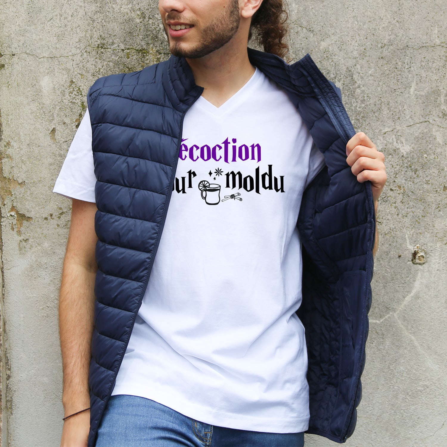 T-shirt Homme Décoction pour Moldu