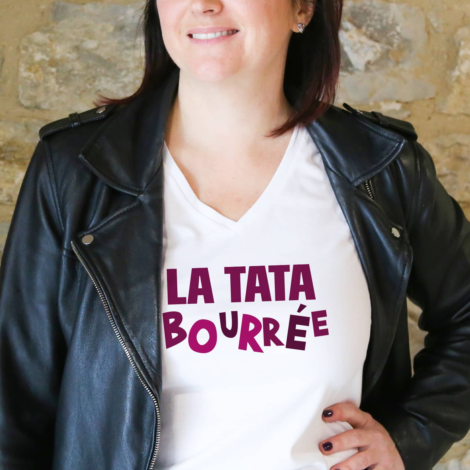 T-shirt Femme La Tata Bourrée