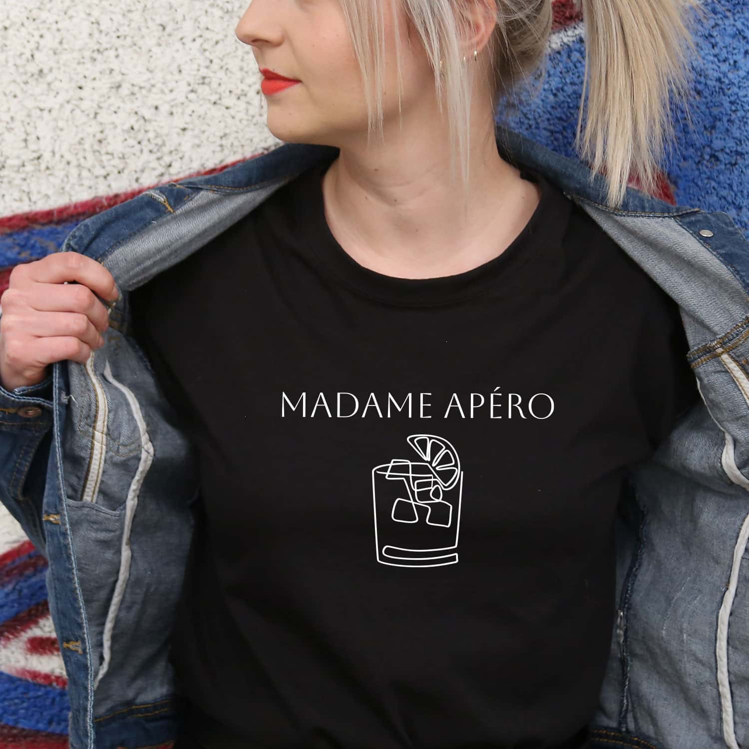 T-shirt Femme Madame Apéro