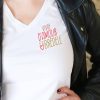 T-shirt brodé Vivre d'Amour et de Bredele