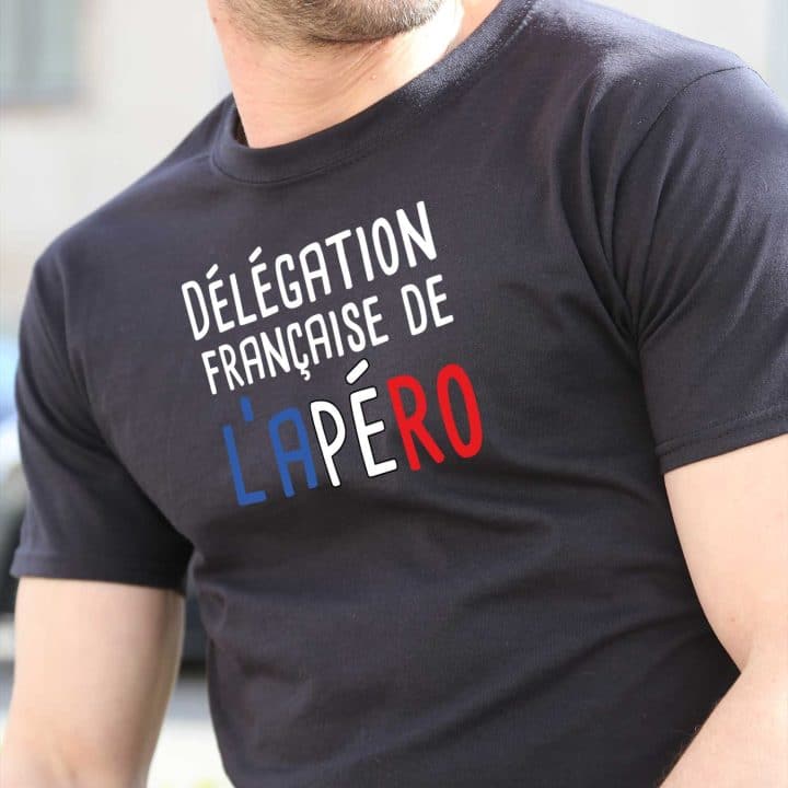T-shirt Homme JO Délégation Française de l'Apéro