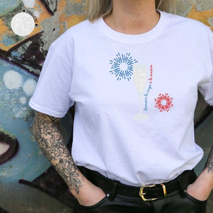 T-shirt Femme Ramener la coupe à la maison