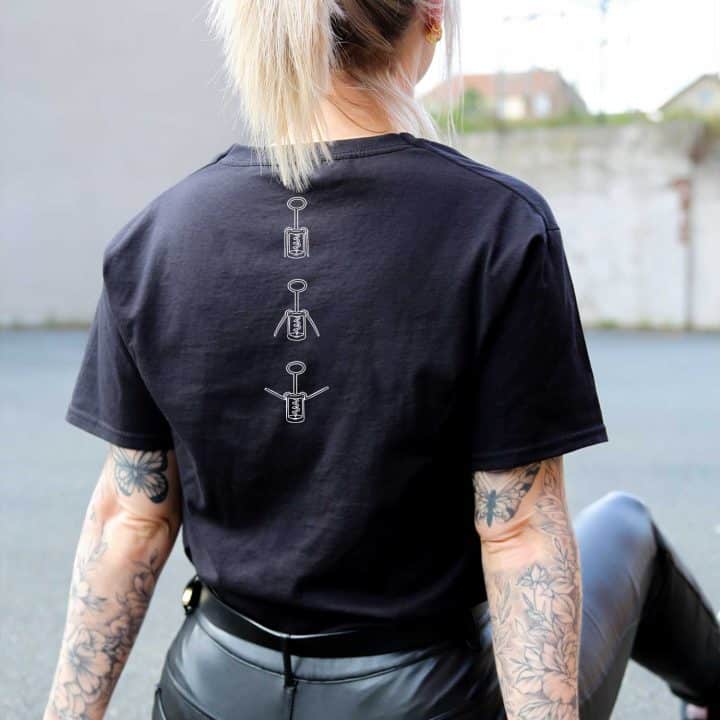 T-shirt Femme Dos Mon Sport préféré