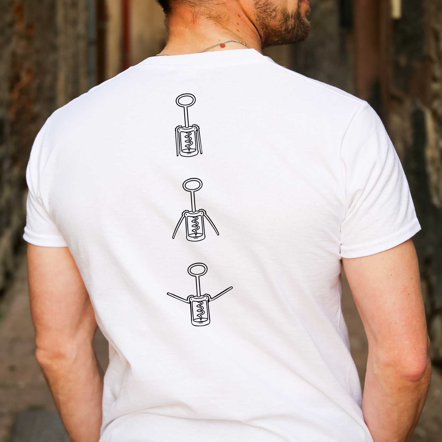 T-shirt Homme Dos Mon Sport préféré